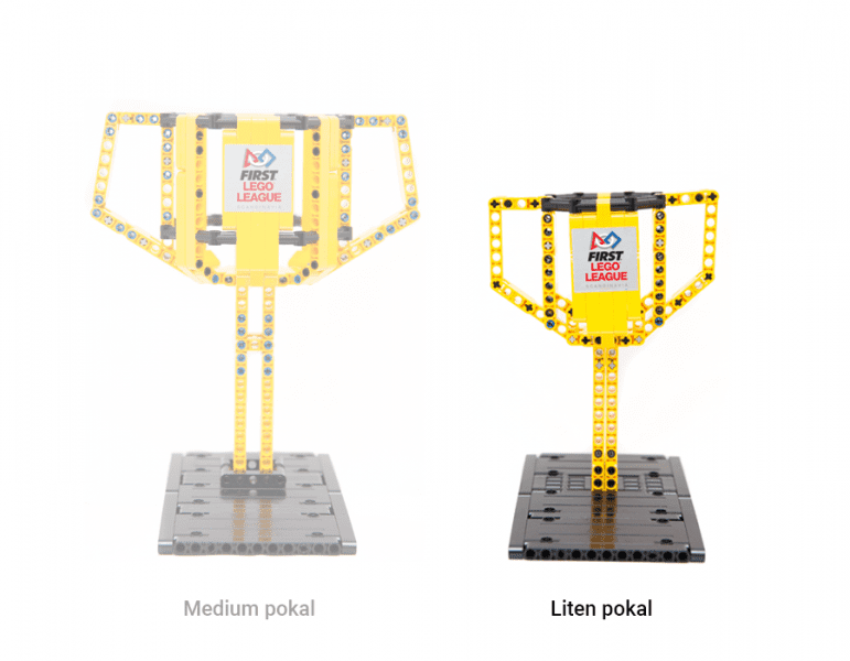 FLL Trophy, small + planketter