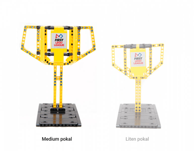 FLL Trophy, medium + planketter + oppdragsbanner